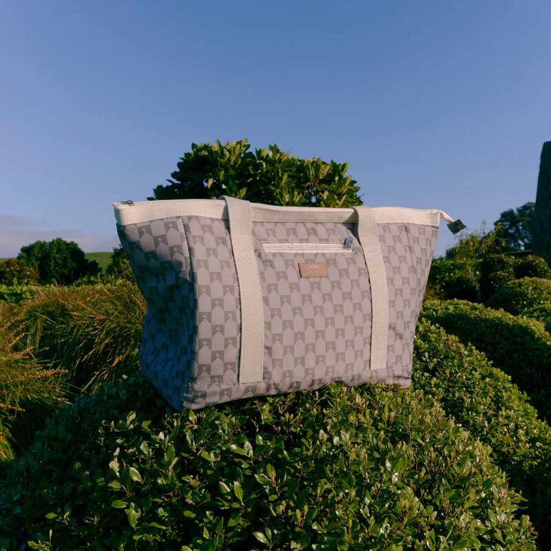 Kollab X Karen Walker Tote Bag Sage Monogram image number 3